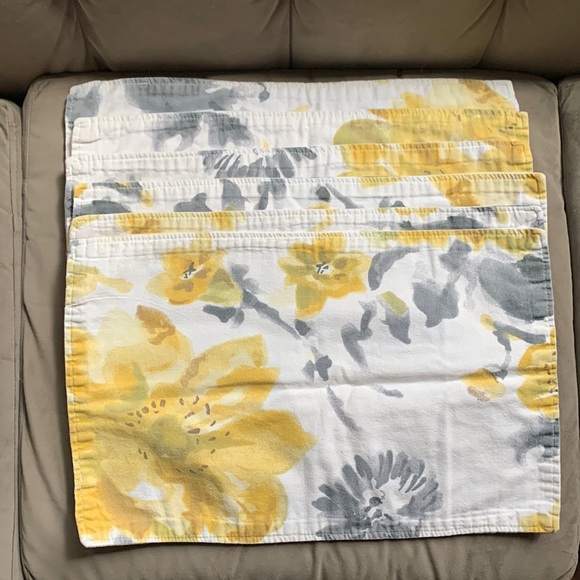 Cost Plus World Market Dining World Market Floral Yellow And Gray